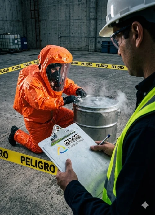 Cursos y Entrenamiento de Manejo de Materiales y Residuos Peligrosos.